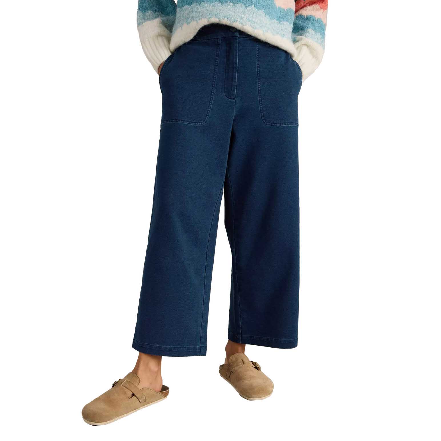 White Stuff Belle Jersey Wide Leg Crop